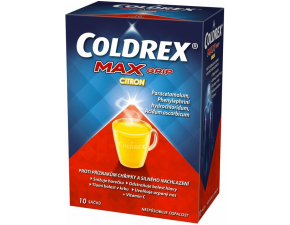 Coldrex MaxGrip citrón 10 vreciek