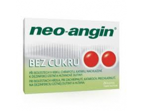 NEO-ANGIN BEZ CUKRU 1,2 mg/0,6 mg/5,72 mg pastilky pas ord (blis.PVC/PVDC/Al) 1x24 ks