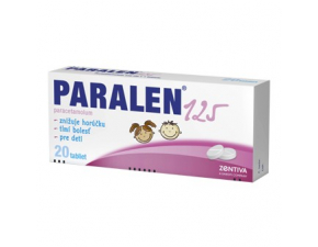 Paralen 125mg 20tbl