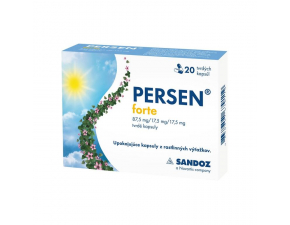 Persen forte cps.dur.20 2 x 10 x 87,5 mg/17,5 mg/17,5 mg