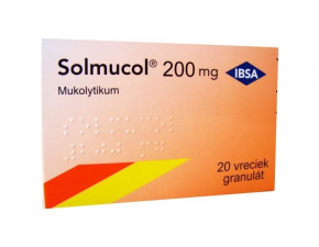 Solmucol 200 mg 1,5g x 20 vreciek