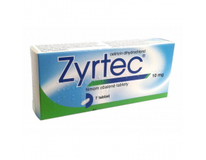 Zyrtec 10mg 7tbl