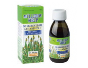 Mullerov sirup so skorocelom a vitamínom C 130g