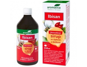 Ibisan skorocelový sirup so šípkou a ibištekom 210ml