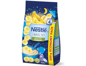 NESTLÉ Mliečna kaša banánová Dobrú noc 300 g