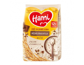 HAMI Mliečna kaša ryžová stracciatella 210 g