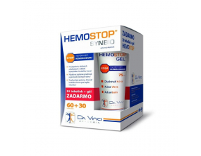 Hemostop Synbio 90cps + gél 75ml zdarma