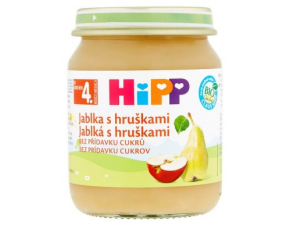 HiPP Príkrm ovocný jablká s hruškami 125 g