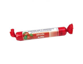 Intact Rolka hroznový cukor s vitamínom C jahoda 40 g