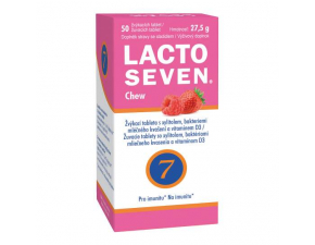 Vitabalans Lactoseven Chew mnd 50 tabliet