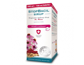 Dr. Weiss Stopbacil sirup 200+100 ml