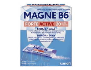 MAGNE B6 FORTE ACTIVE prášok vo vrecúškach 1x20 ks