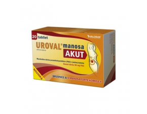 Uroval manosa akut 20tbl