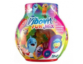 VIBOVIT+ FUNMix želé multivitamíny s ovocnou príchuťou 200 g