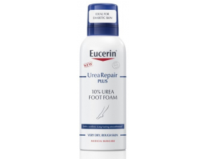 EUCERIN UreaRepair plus pena na nohy 10% urea 150 ml