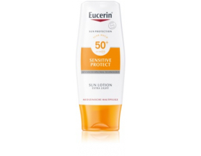 Eucerin Sun extra ľahké mlieko na opaľovanie SPF50 150 ml