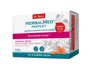 HerbalMed pastilky Dr. Weiss - pre posilnenie imunity 24+6ks NAVYŠE