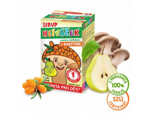 Hliviačik Sirup s hlivou ustricovitou s príchuťou hrušky 100ml