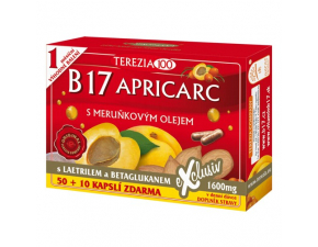 B 17 Apricarc s meruňkovým olejem 60 kapsúl