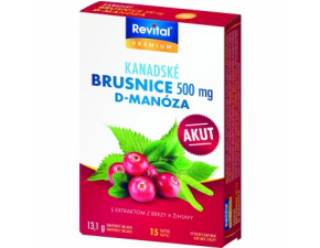 Revital PREMIUM Kanadské BRUSNICE AKUT cps 1x15 ks 