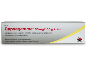 Capsagamma 53 mg/100 g krém crm 1x40 g