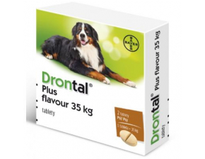 Drontal Plus Flavour 35 kg 2 tbl