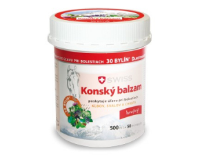 SWISS Konský balzam hrejivý 500+50ml navyše