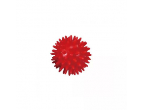 Gymy loptička masážna ježko červená 5 cm