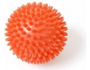 Gymy masážna loptička ježko oranžová 6 cm