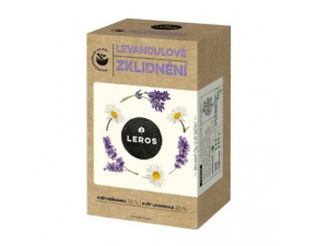 LEROS Čaj levanduľové upokojenie 20 x 1 g