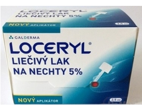 LOCERYL liečivý lak na nechty 5 % nový aplikátor, lum 2,5 ml 