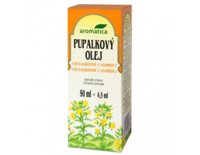 Aromatica pupalkový olej s beta-karotenem a vitamínem E 50 ml