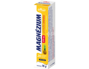 VITAR MAGNÉZIUM 375 mg tbl eff s príchuťou ananásu 1x20 ks 