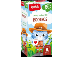 APOTHEKE-rooibos detský čaj, bylinný 20x1,5g