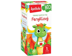 APOTHEKE-Bio detský čaj, feniklový 20x1,5g od 1týždňa
