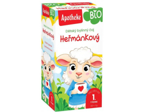 APOTHEKE-Bio detský čaj, rumančekový 20x1,5g od 1.týždňa