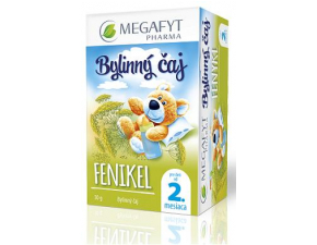 MEGAFYT Bylinný čaj FENIKEL pre deti od 2. mesiaca, 20x1,5 g (30 g)