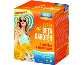 Revital Premium Super Beta - karotén (tbl 80+40 zdarma) 