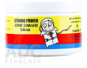 Strong Power Cosmo Cannabis Balzam s mentolom, gáfrom a zázvorom 250 ml