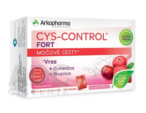 ArkoPharma Cys-control FORT granulát vo vrecúškach 10 ks