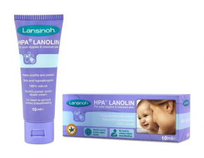 LANSINOH - HPA krém na popraskané bradavky s lanalínom 10ml