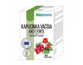 EDENPharma KAPUCÍNKA VÄČŠIA AKUT FORTE tbl 1x20 ks