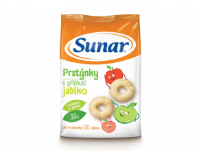 Hero Sunárek detský snack jablkové prstienky 50 g