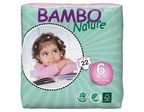 BAMBO - Plienkové nohavičky 6 XL air plus (16-30kg) 20ks