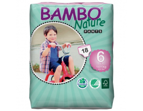 BAMBO - Treningové plienkové nohavičky pants 6 XL plus (15+kg) 18ks