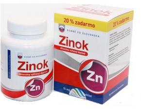 DZSK Zinok 15 mg tbl 100+20 zadarmo 