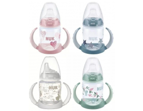 NUK FC fľaštička na učenie, PP,SI, náustok, 150ml