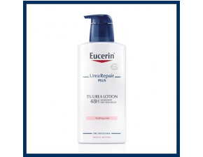 Eucerin UreaRepair PLUS Telové mlieko 5% urea parfumované, 48 h účinok 400 ml