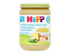 HiPP Polievka BIO zeleninová s teľacím mäsom 190 g