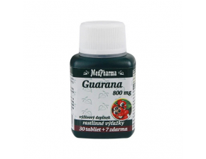 Guarana 800 mg 30+7tbl zdarma
